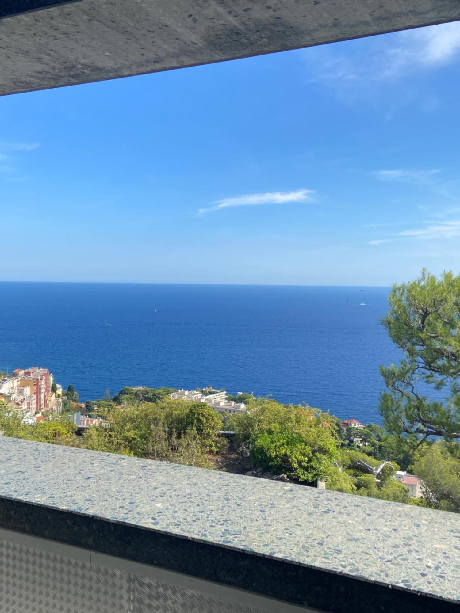 Monaco Doors 5 Vue Mer, Piscine, Parking Cap-d'Ail Exterior foto