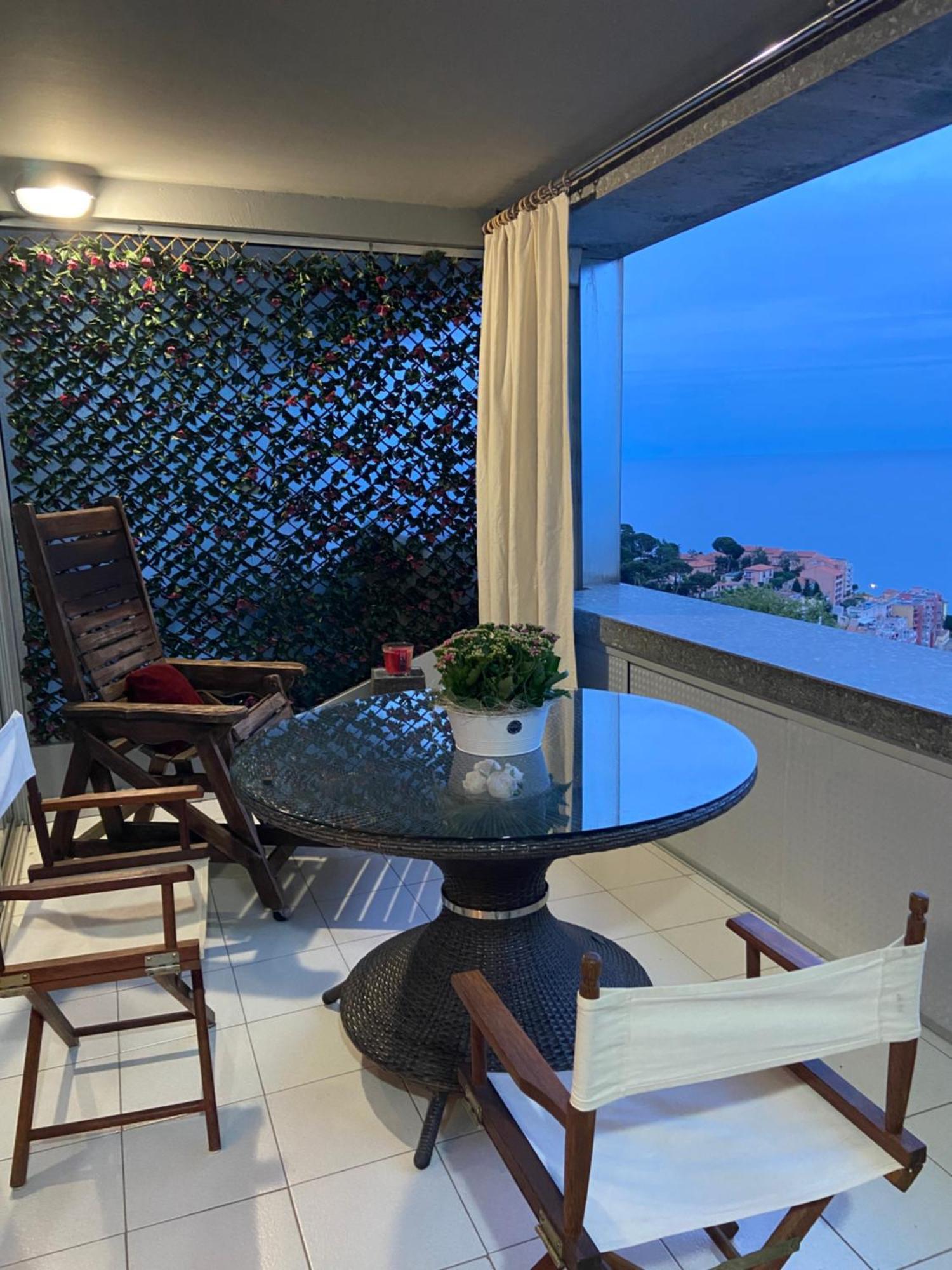 Monaco Doors 5 Vue Mer, Piscine, Parking Cap-d'Ail Exterior foto